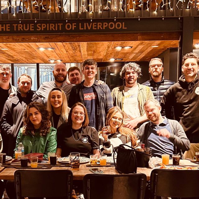 Liverpool: Brewery Bus Tour with 12 Beer and Pizza - What Happens at the Four Brewery Stops