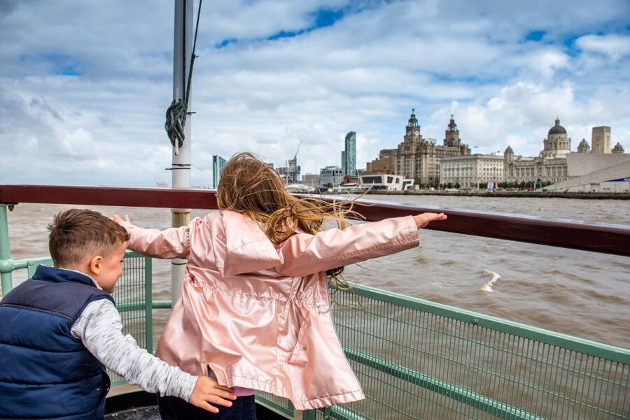Liverpool: River Cruise and Hop-On Hop-Off Bus Tour - Starting at Pier Head and boarding the Mersey Ferry