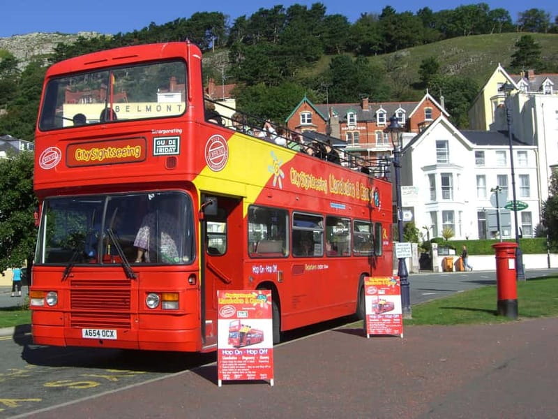 Llandudno: City Sightseeing Hop-On Hop-Off Bus Tour - The Red Route: Llandudnos Seafront and Streets