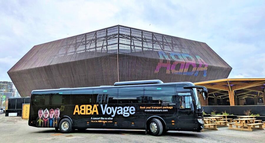 London: ABBA Voyage Express Bus and Optional Concert Ticket - The ride east to Queen Elizabeth Olympic Park