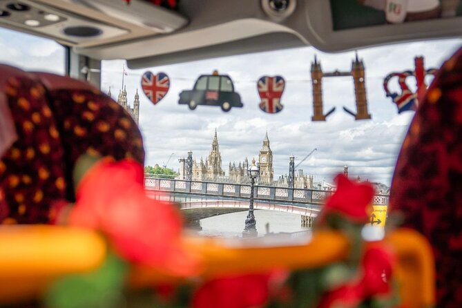 London: Afternoon Tea Bus Tour with Prosecco & London Eye Option - From Waterloo to St Paul’s and the Tower