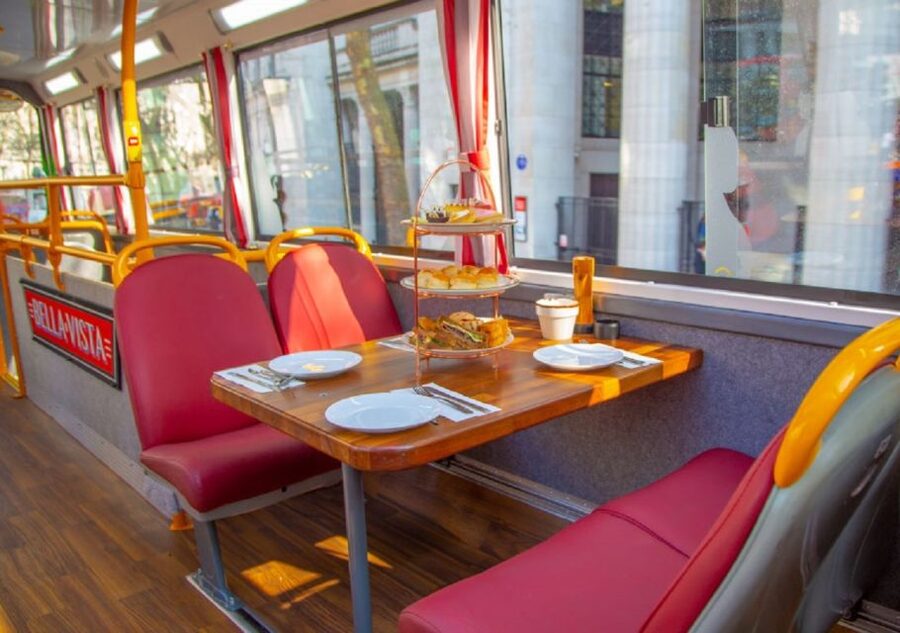 London: Afternoon Tea Bus with a Glass of Prosecco - Weather, traffic, and comfort on the road
