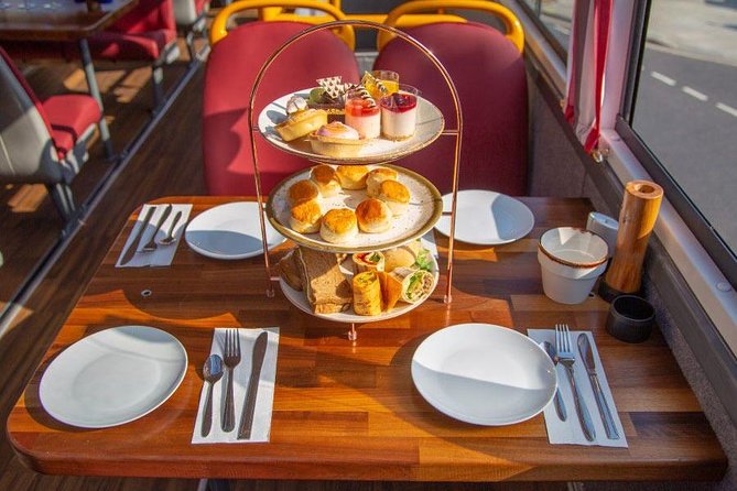 London Afternoon Tea Bus with Panoramic Tour - Westminster Abbey and the London Eye