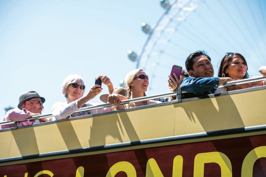London: Big Bus Hop-on, Hop-off with Optional River Cruise - Red Route: Westminster, the London Eye, and St Paul’s