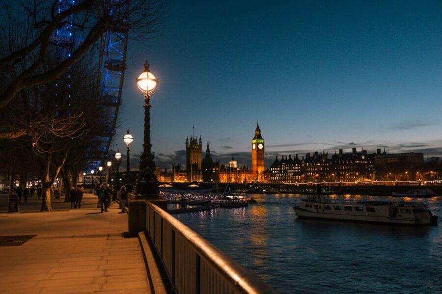 London: Big Bus Panoramic Evening Tour by Open-Top Bus - Sunset, city lights, and the open upper deck