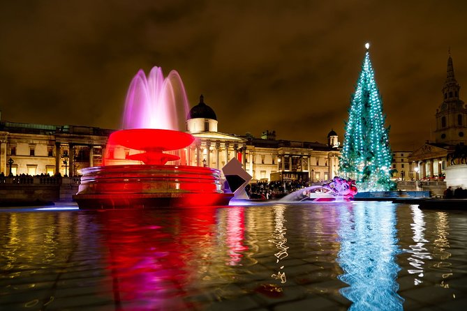 London by Night Bus Tour with Christmas Lights and Live Guide - Oxford Street and Selfridges keep the lights coming