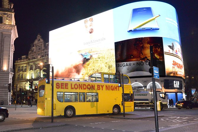 London by Night Sightseeing Tour - Open Top Bus - Choosing your seat and handling the weather