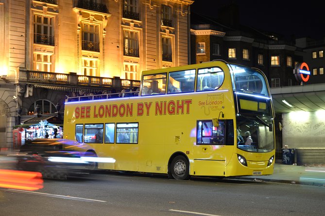 London by Night Sightseeing Tour - Open Top Bus - Seasonal departure times and daylight