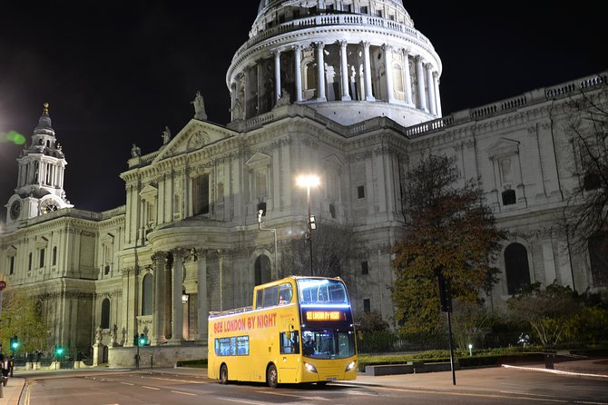 London by Night Sightseeing Tour - Open Top Bus - Starting at Green Park and Piccadilly