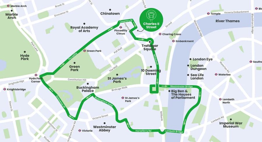 London: Children's Open Top Bus Tour - Starting near Royal Opera Arcade and His Majesty’s Theatre