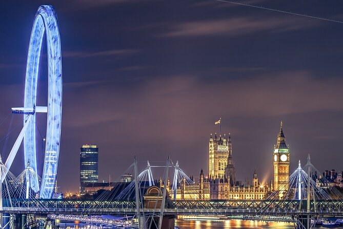London Discovery by Day and by Night Hop-On Hop-off Tours - The two-hour night tour