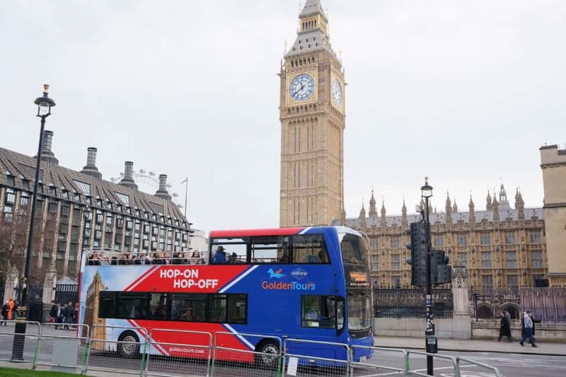 London: Golden Tours Gray Line Hop-on Hop-off Bus Tour - Key points before you book