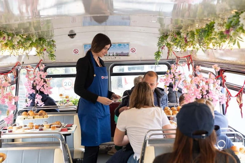 London: Great British Afternoon Tea Bus Tour - A Routemaster turns lunch into sightseeing