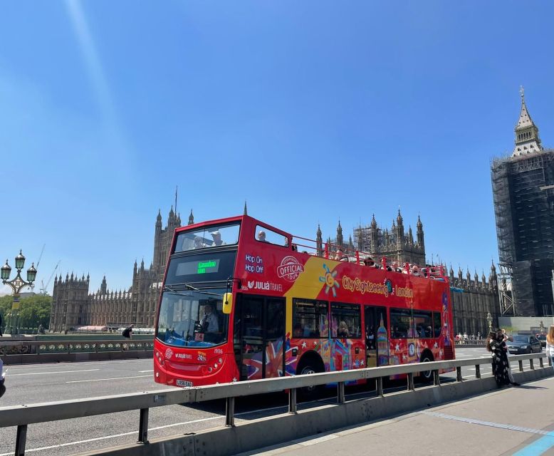 London: Harry Potter Walk, Hop-on Hop-off Bus Tour & Cruise - Using the red bus after the walk