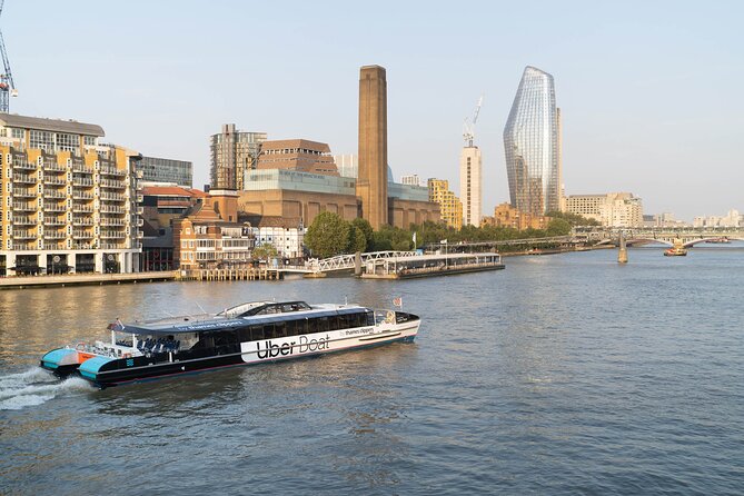 London: Hop-On Hop-Off 1 Day River Thames Adventure - Uber Boat - Canary Wharf, North Greenwich, and the Eastern Route