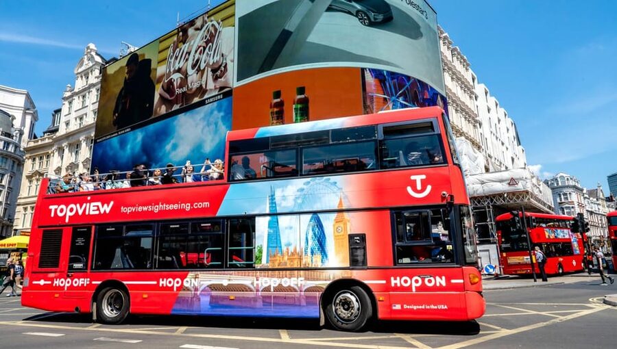 London: Hop-On Hop-Off Pass with Thames River Cruise 24 Hrs - A Smart First Look at London