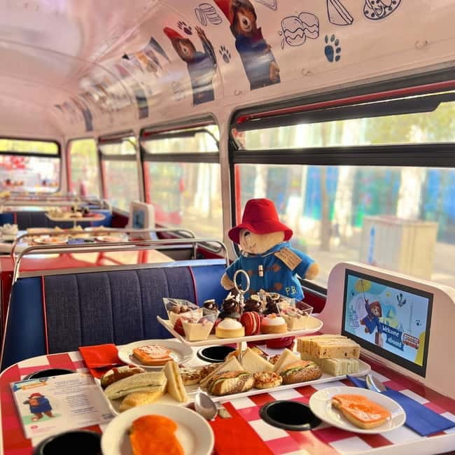 London: Paddington Bear Themed - Afternoon Tea Bus Tour - A family activity that adults can enjoy too