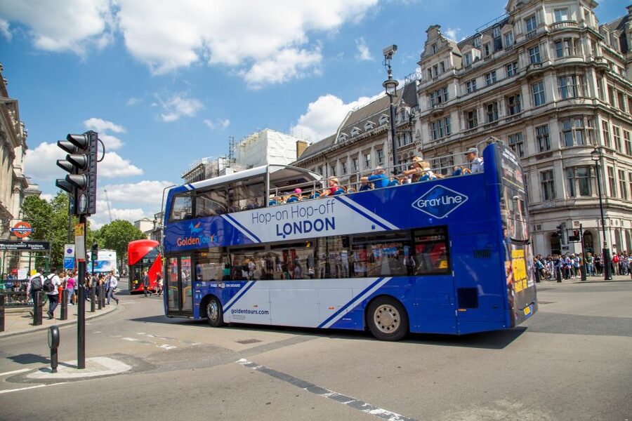 London: Panoramic Open-Top Bus Tour - Trafalgar Square, Piccadilly, and the city center
