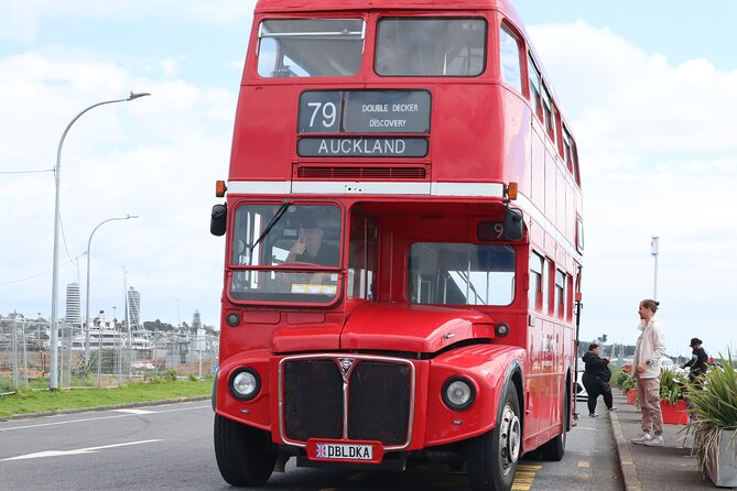 London Routemaster Double Decker Auckland Discovery - Parnell, old villas, and the Rose Gardens