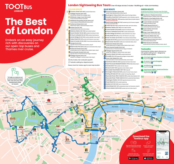 London: Tootbus Must-See Hop-On Hop-Off Bus Tour with Cruise - Westminster and the royal sights