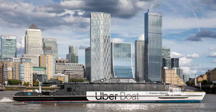London: Uber Boat 1-Day Hop-On Hop-Off and Cable Car Tickets - What the boat ride is really like