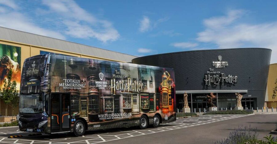 London: Warner Bros. Studio Harry Potter Tour & Branded Bus - Buckbeak, Aragog, and creature effects