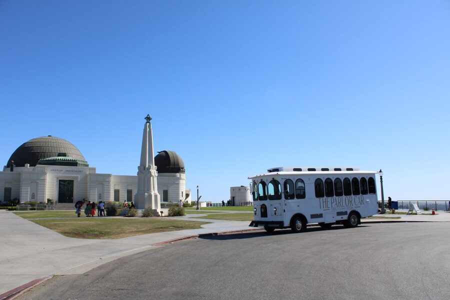Los Angeles: #1 Trolley Bus Hollywood Sightseeing Tour - Hollywood Hills and the homes of famous people