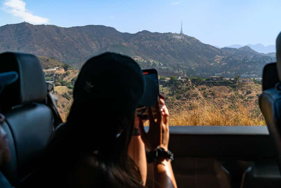 Los Angeles: Celebrity Homes and Hollywood Open-Air Bus Tour - Mulholland Drive and the Hollywood Hills