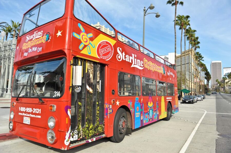 Los Angeles: Hop-On Hop-Off Bus Tour with Audio Guide - Price and value at $51