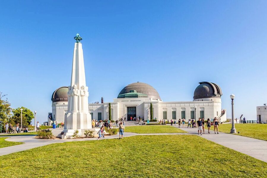 Los Angeles: LA Grand Tour by Open-Air Bus - Griffith Observatory is the scenic high point