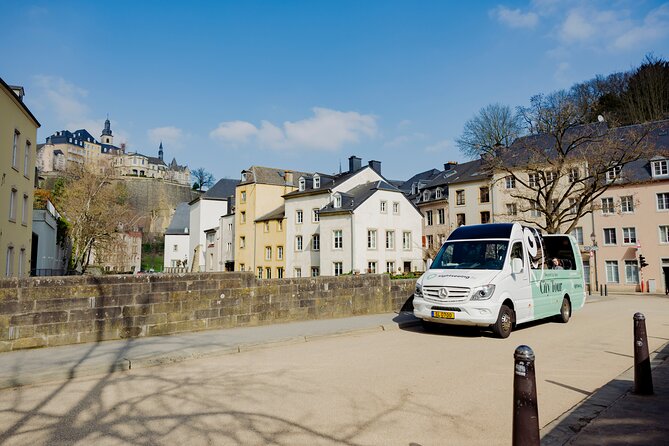 Luxembourg City Bus Tour - Place de la Constitution and the Gëlle Fra