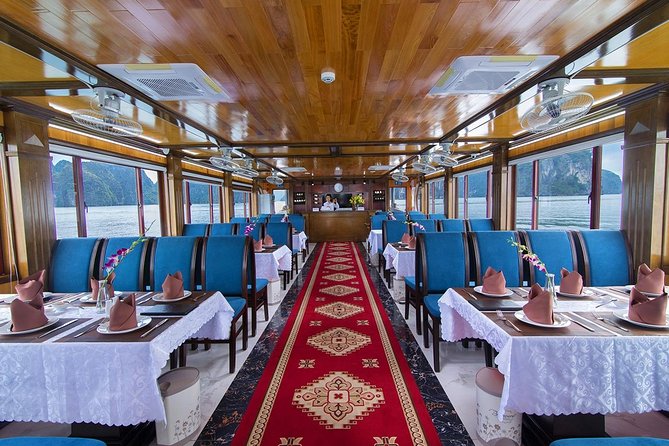 Luxury Halong Bay 1 Day on Cruises From Hanoi with Bus & Lunch - Sung Sot Cave brings the first major activity