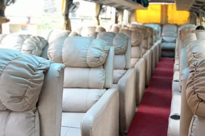 Luxury Sofa Bus from Kathmandu to Pokhara - Starting at Nayabazar Before the City Wakes