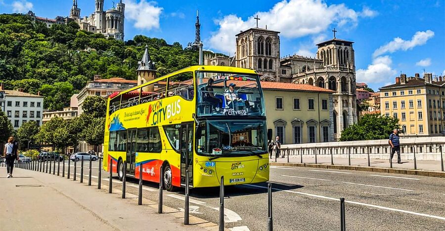 Lyon City Hop-on Hop-off Sightseeing Bus Tour - Confluence Museum and Lyon’s newer side