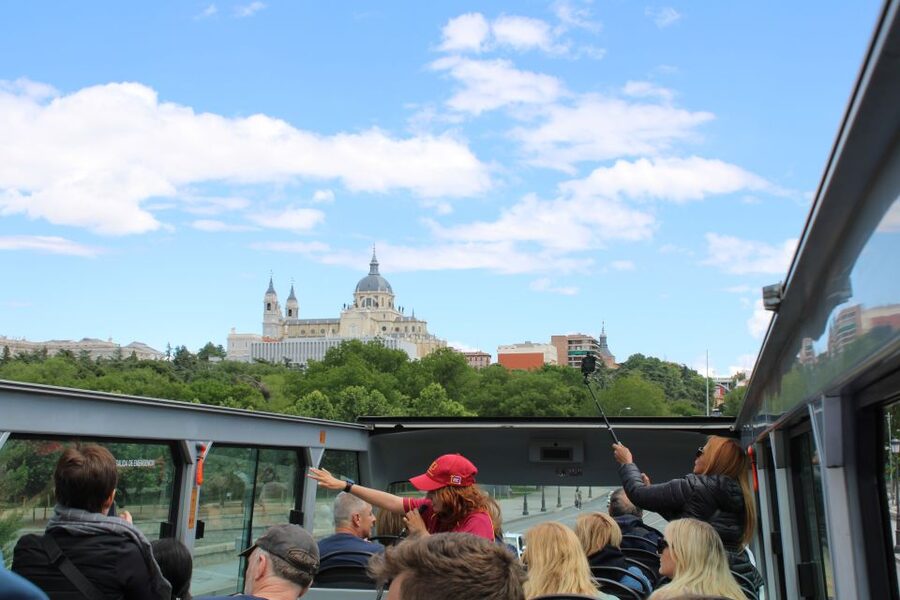 Madrid: Panoramic Open-Top Bus Day or Night Tour with Guide - The bilingual guide makes or breaks the ride