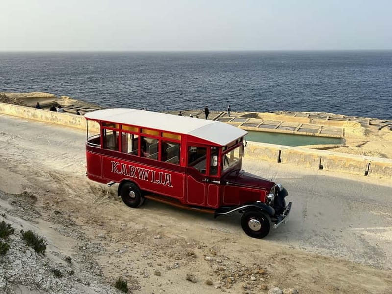 Malta: 5 hr Vintage Bus Tour - Mdina & Blue Grotto inc. food - The guides make or break the moving hours