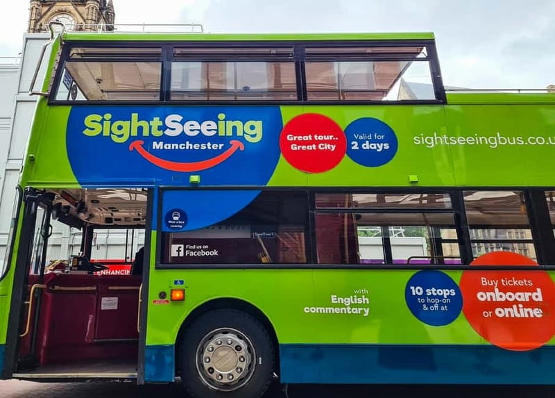 Manchester: Sightseeing Bus Tour - Key points to know before you go