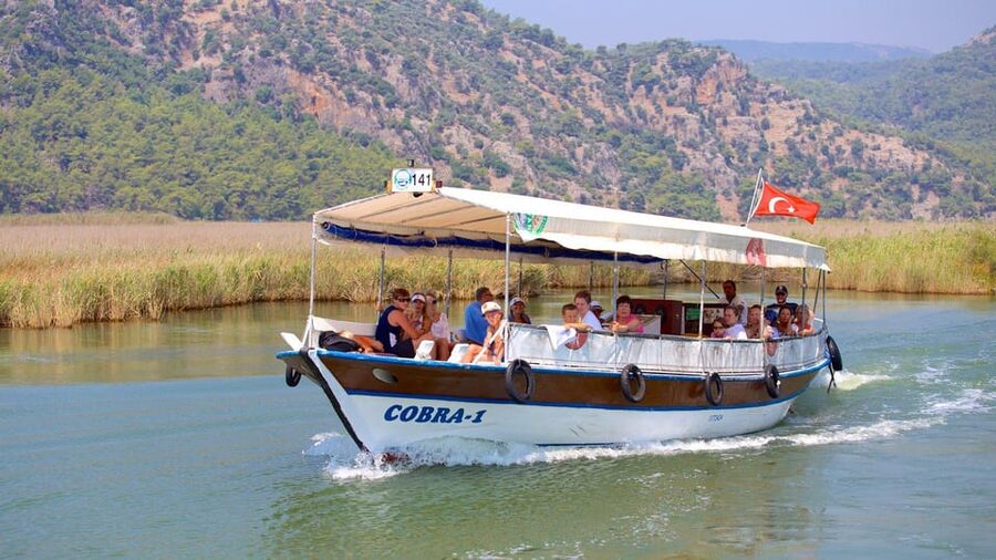 Marmaris Dalyan Köyceğiz (By Bus) - Köyceğiz Lake by small boat