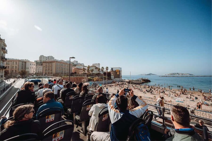 Marseille: City Sightseeing Hop-On Hop-Off Bus Tour - The Colorbüs app and audio guide