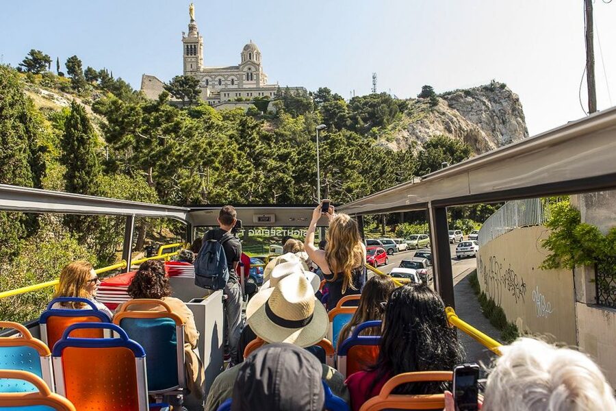 Marseille: City Sightseeing Hop-On Hop-Off Bus Tour - Old Port and the historic center