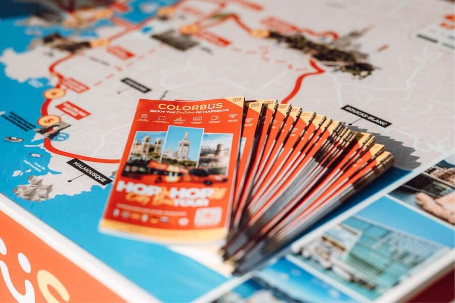 Marseille: City Sightseeing Hop-On Hop-Off Bus Tour - Cosquer Méditerranée and other city sights