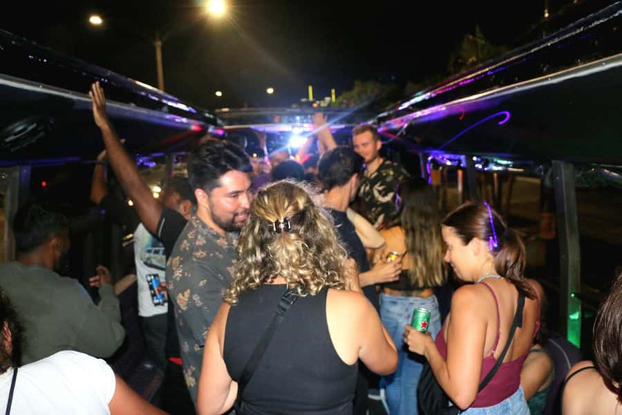 Medellin: Rumbero Party Bus with all the beer you can drink - What the Rumbero bus is really like