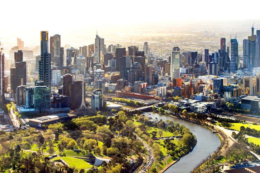 Melbourne: City Highlights, Suburbs & Laneways Bus Tour - The MCG from across the bridge