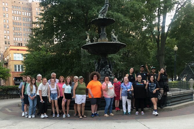 Memphis Haunted History Bus Tour - Court Square and the fountain story