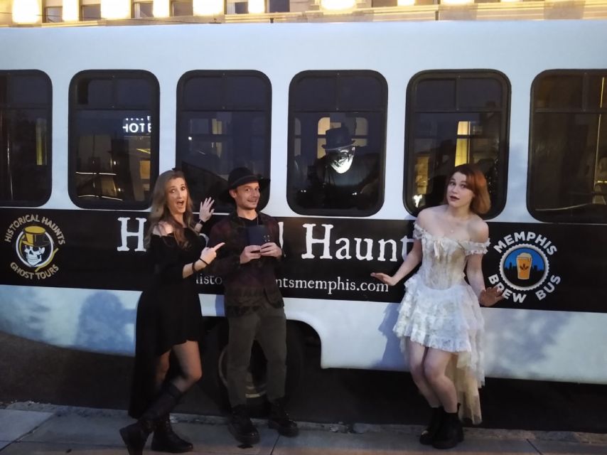 Memphis: Haunted Memphis Bus Tour - Riding through Memphis on the Ghost Bus
