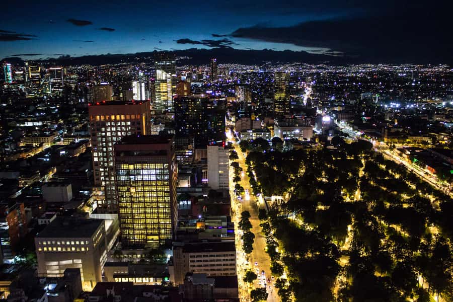 Mexico City: Night Bus Tour - Paseo de la Reforma and the Angel of Independence