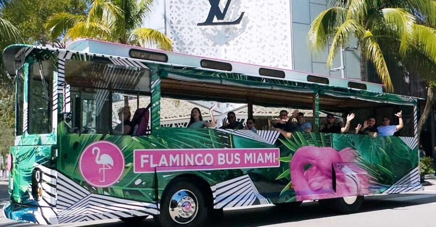 Miami Bus Tour Flamingo Open Air Trolley Bus Tours City Tour - Key points to know before booking