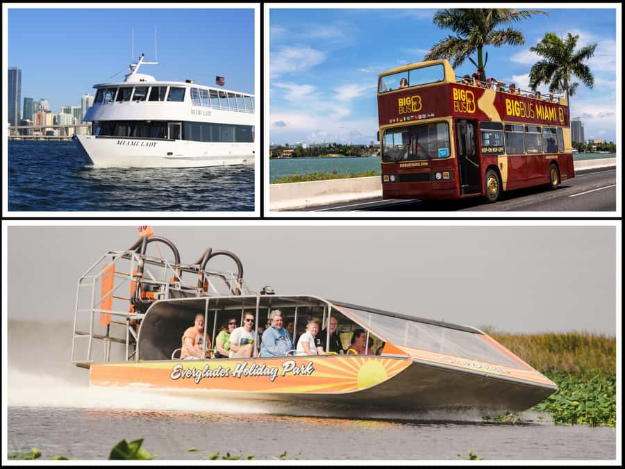 Miami: Everglades Experience, Bay Cruise & Open-Top Bus Tour - The Everglades ride: airboats, alligators, and a long road out