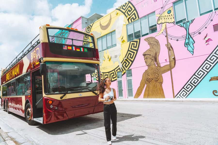 Miami: Hop-on Hop-off Open-top Bus Tour and Optional Cruise - Wynwood Walls and Miami’s Street-Art Energy