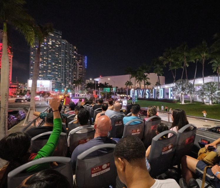 Miami: Open-top Bus Sightseeing Night Tour with Live Guide - The live guide is the heart of the tour